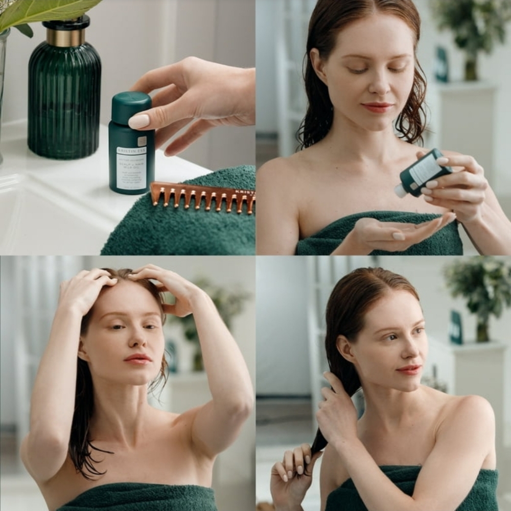 Kristen Ess Scalp + Hair Milk Oil - NEW - Picture 9 of 11